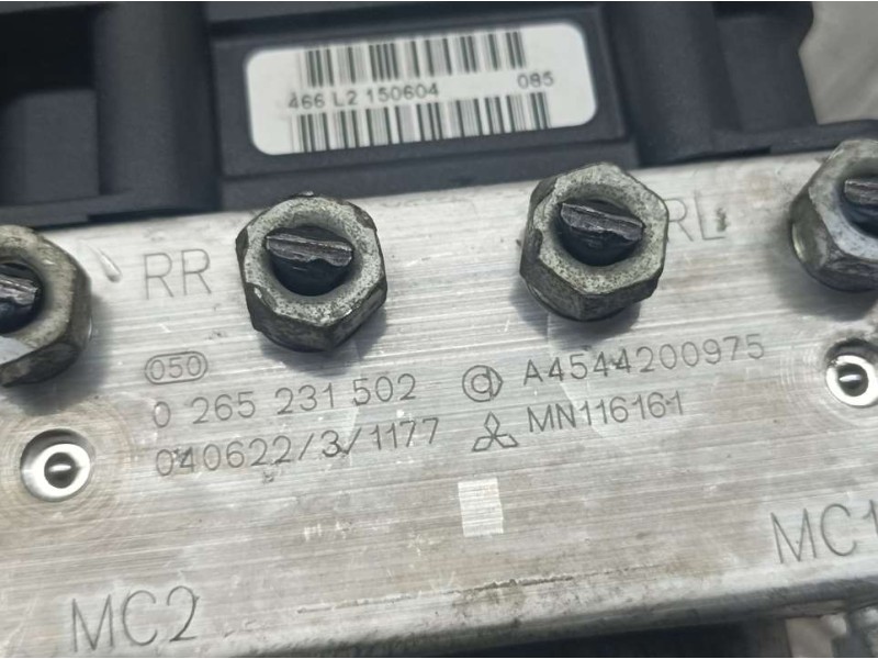 Recambio de abs para mitsubishi colt berlina 5 (z30a) 1.1 inform (d) referencia OEM IAM A4544200975 0265231502 