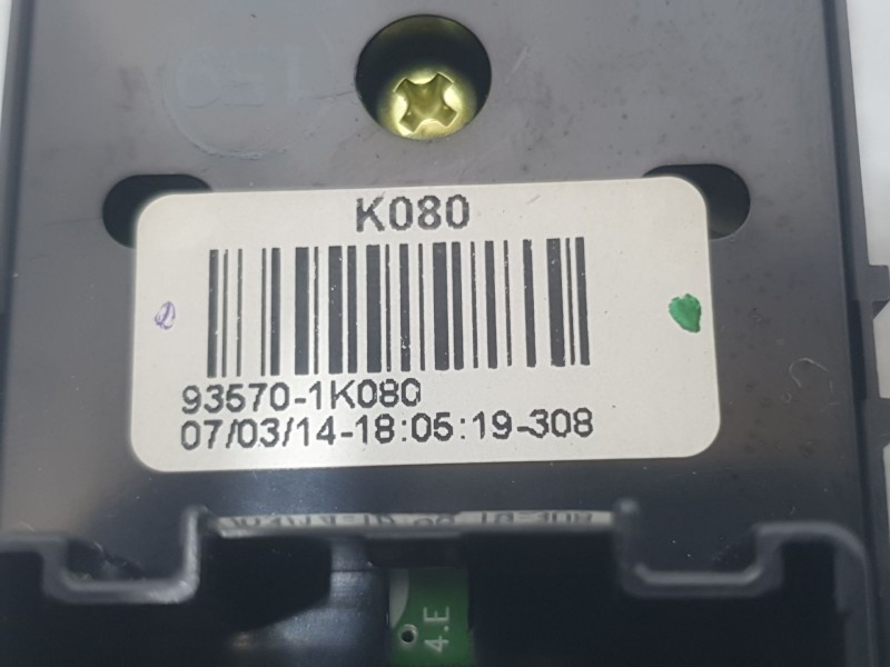 Recambio de mando elevalunas delantero izquierdo para hyundai ix20 (jc) 1.6 crdi referencia OEM IAM 935701K080  
