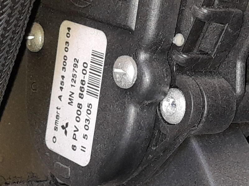 Recambio de potenciometro pedal para smart forfour (454) 1.5 cdi (454.001) referencia OEM IAM   