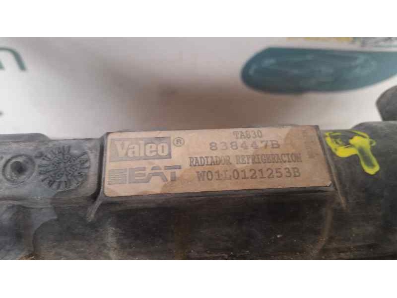 Recambio de radiador agua para seat toledo (1l) base referencia OEM IAM TA830 W01L0121253B VALEO
