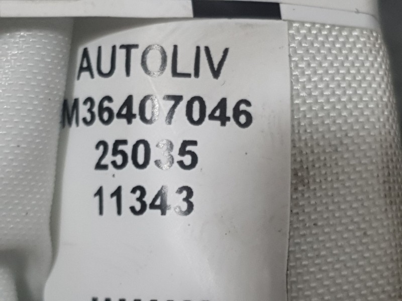 Recambio de airbag cortina delantero derecho para mitsubishi colt 100t motion referencia OEM IAM 636046800M M36407046 AUTOLIV