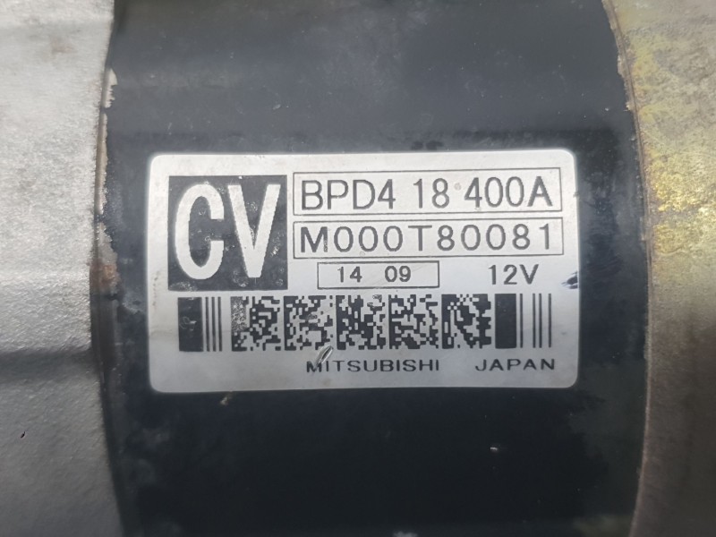 Recambio de motor arranque para mazda mx-5 ii (nb) 1.6 16v (nb6c) referencia OEM IAM BPD418400A M000T80081 MITSIBISHI