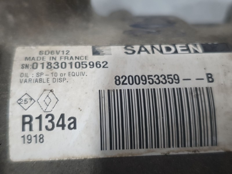 Recambio de compresor aire acondicionado para renault kangoo express (fw0/1_) 1.5 dci 90 (fw0g, fw05, fw08, fw11) referencia OEM
