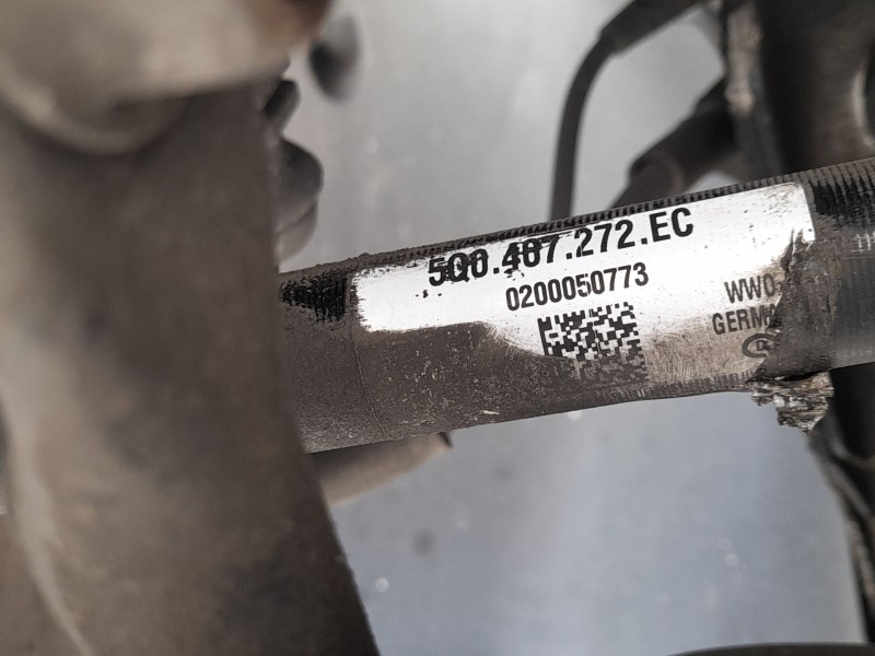 Recambio de transmision delantera derecha para skoda octavia iii (5e3, nl3, nr3) 1.5 tsi referencia OEM IAM 5Q0407272FF  