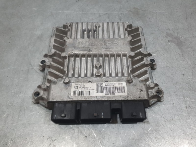 Recambio de centralita motor uce para citroën c2 (jm_) 1.4 hdi referencia OEM IAM 9653451880 5WS40285ET SIEMENS