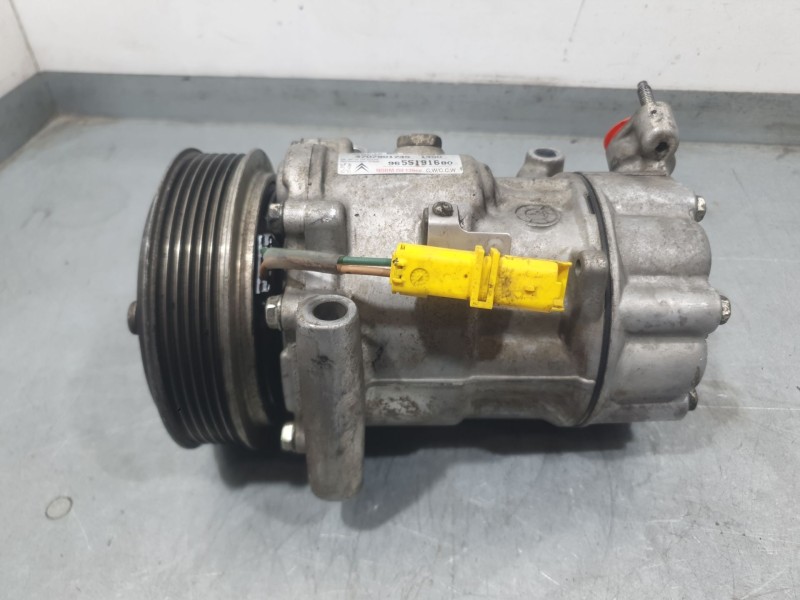 Recambio de compresor aire acondicionado para citroën c2 (jm_) 1.4 hdi referencia OEM IAM 9655191680 4707901745 SANDEN