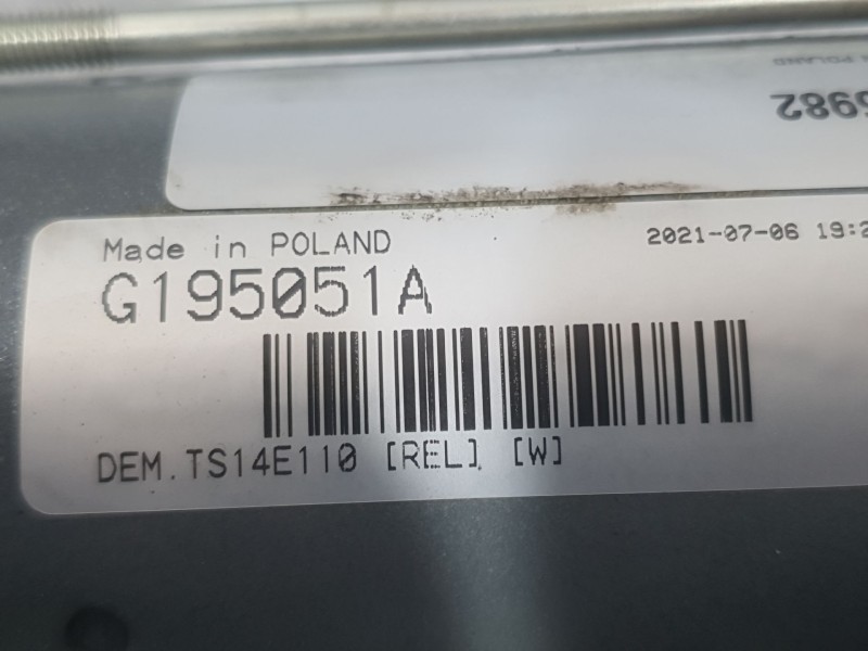 Recambio de motor arranque para citroën c2 (jm_) 1.4 hdi referencia OEM IAM G195051A G195051A 