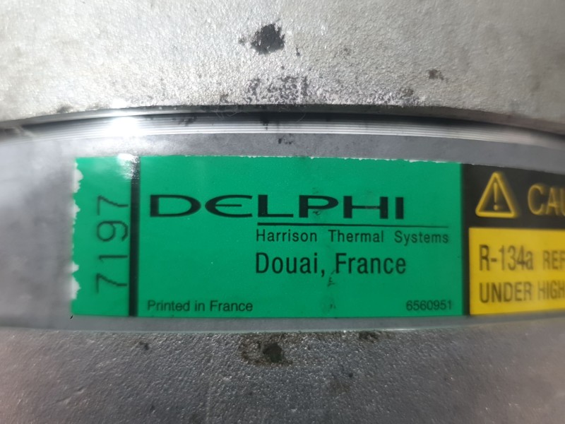 Recambio de compresor aire acondicionado para opel vectra c gts (z02) 1.9 cdti (f68) referencia OEM IAM 13197197 6560951 DELPHI