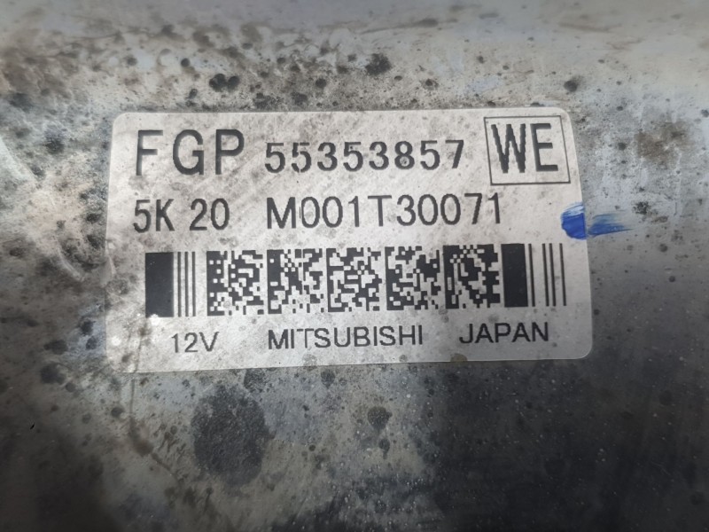 Recambio de motor arranque para opel vectra c gts (z02) 1.9 cdti (f68) referencia OEM IAM 55353857 M001T30071 MITSUBISHI