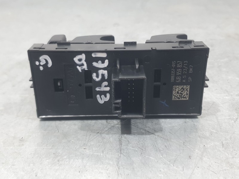 Recambio de mando elevalunas delantero izquierdo para seat toledo iv (kg3) 1.6 tdi referencia OEM IAM 6JB959857  