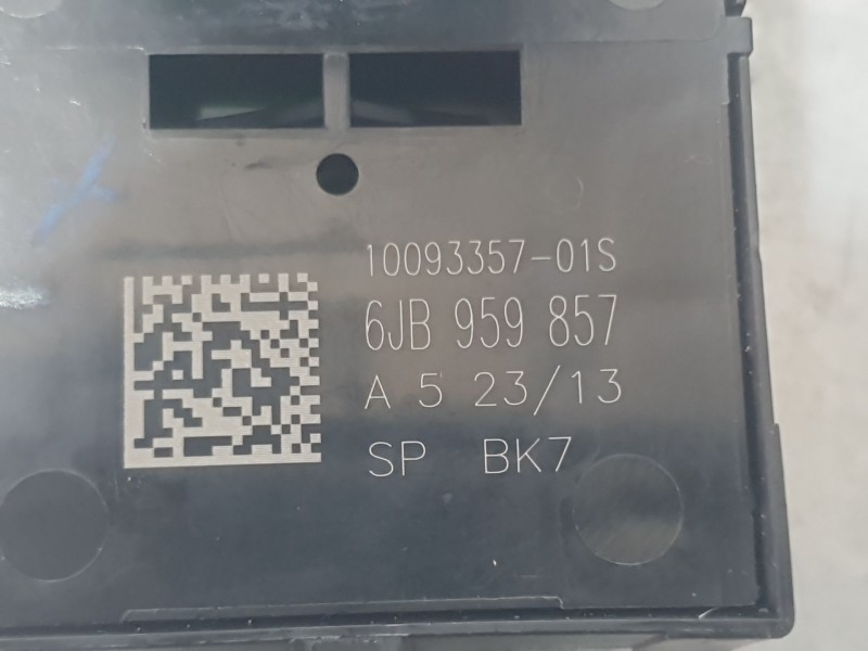 Recambio de mando elevalunas delantero izquierdo para seat toledo iv (kg3) 1.6 tdi referencia OEM IAM 6JB959857  