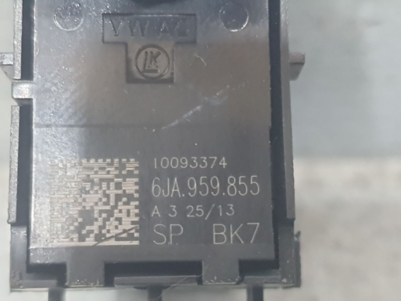 Recambio de mando elevalunas trasero derecho para seat toledo iv (kg3) 1.6 tdi referencia OEM IAM 6JA959855  