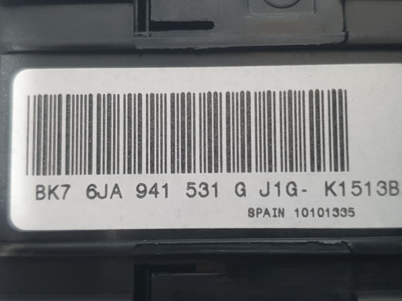 Recambio de mando luces para seat toledo iv (kg3) 1.6 tdi referencia OEM IAM 6JA941531G  