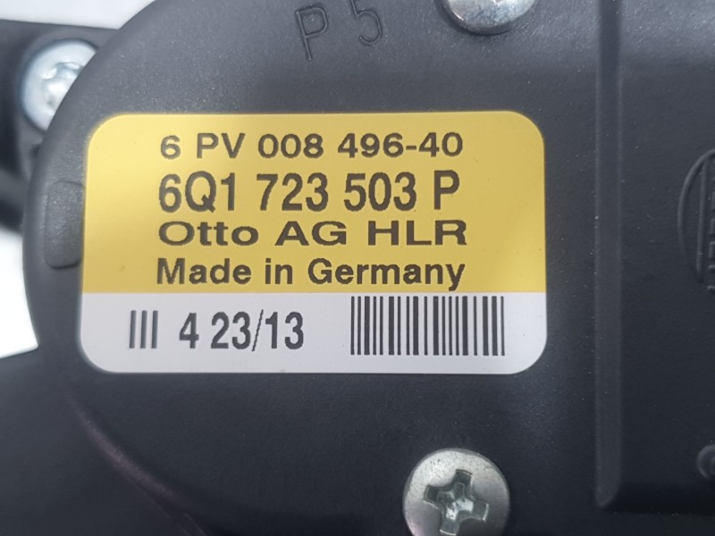 Recambio de potenciometro pedal para seat toledo iv (kg3) 1.6 tdi referencia OEM IAM 6Q1723503P  