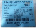 Recambio de centralita direccion para citroën c2 (jm_) 1.4 hdi referencia OEM IAM 9662993380  