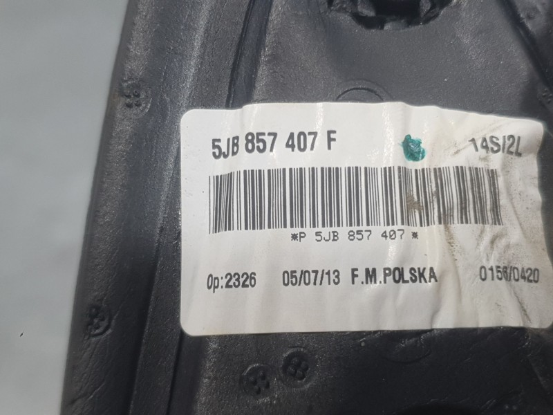 Recambio de retrovisor izquierdo para seat toledo iv (kg3) 1.6 tdi referencia OEM IAM 5JB857407F  