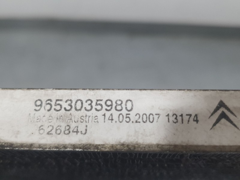 Recambio de condensador / radiador aire acondicionado para citroën c2 (jm_) 1.4 hdi referencia OEM IAM 9653035980  