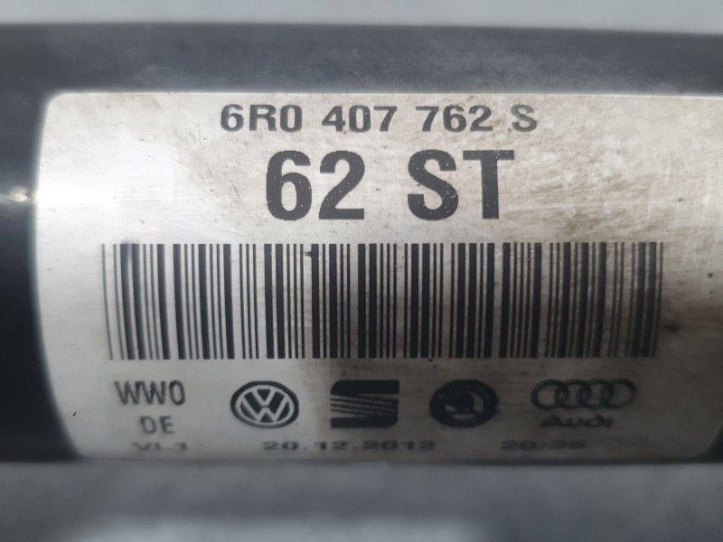 Recambio de transmision delantera derecha para seat toledo iv (kg3) 1.6 tdi referencia OEM IAM 6R0407762S  