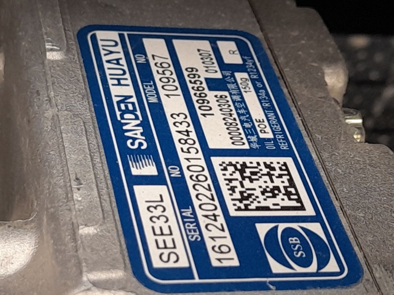 Recambio de compresor aire acondicionado para mg mg 4 (eh32) ev referencia OEM IAM 11677111  