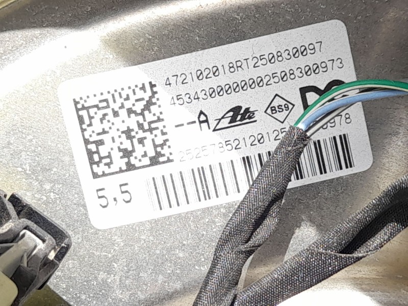 Recambio de servofreno para smart forfour hatchback (453) electric drive / eq (453.091) referencia OEM IAM A4534310200  