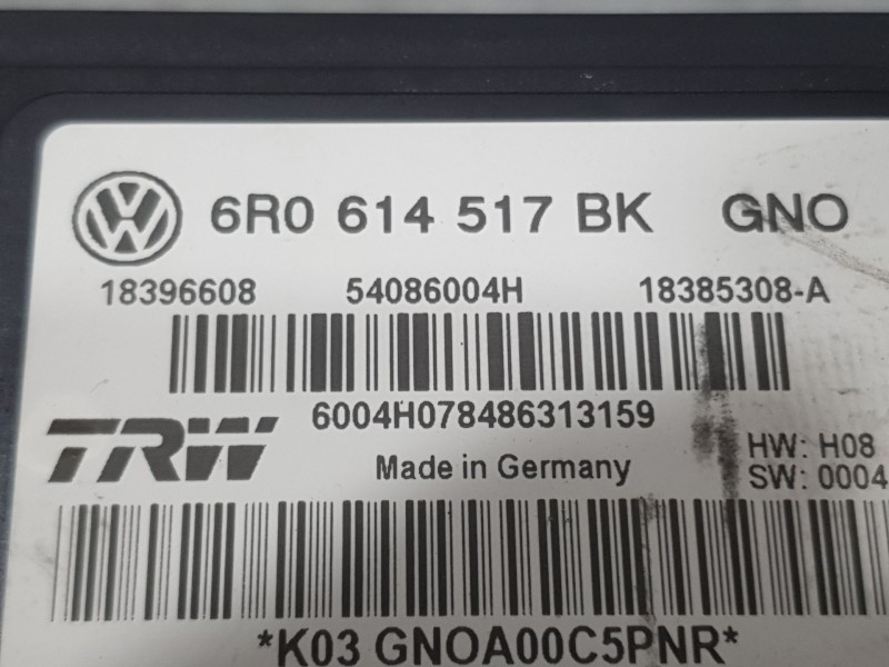 Recambio de abs para seat toledo iv (kg3) 1.6 tdi referencia OEM IAM 6R0614517BK 6004H078486313159 TRW
