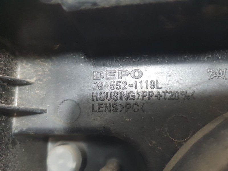 Recambio de faro izquierdo para citroën c2 (jm_) 1.4 hdi referencia OEM IAM 085521119L 03403653 