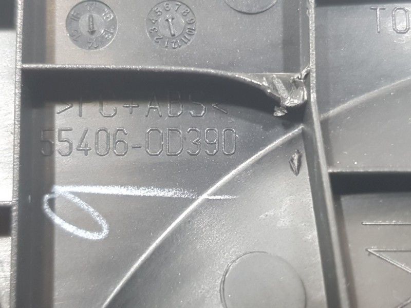 Recambio de mando calefaccion / aire acondicionado para toyota yaris active referencia OEM IAM 544060D390  