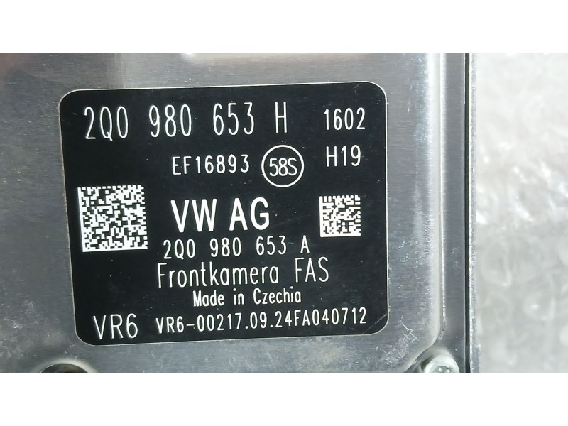 Recambio de camara para skoda fabia iv (pj3) 1.0 tsi referencia OEM IAM 2Q0980653H  EF16893