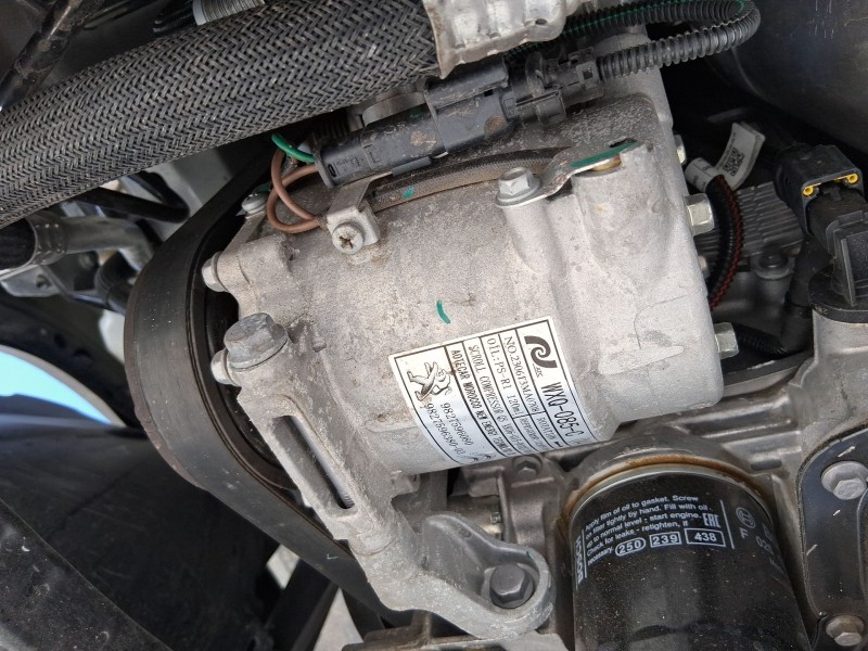 Recambio de compresor aire acondicionado para jeep avenger (fh1) avenger t-gdi cat referencia OEM IAM 9850433280  