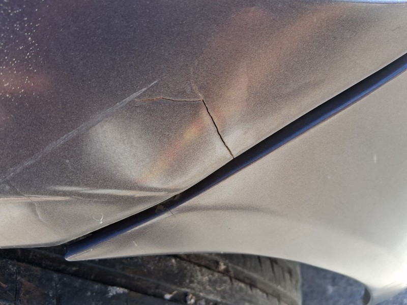 Recambio de aleta delantera derecha para jaguar xf i (x250) 2.7 d referencia OEM IAM C2Z20377 TOCADA 