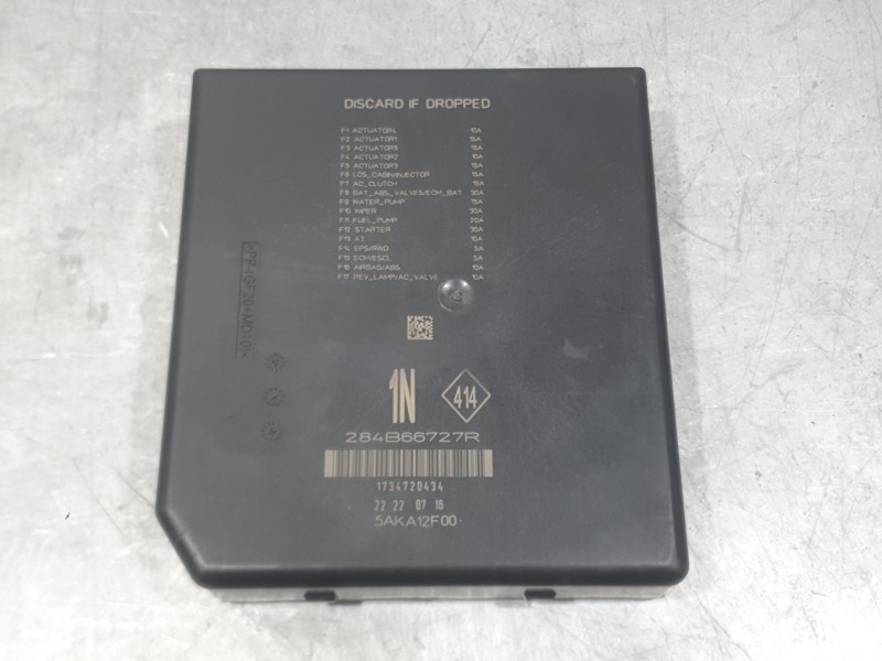Recambio de caja reles / fusibles para renault talisman (lp_) 1.6 dci 130 referencia OEM IAM 284B66727R  
