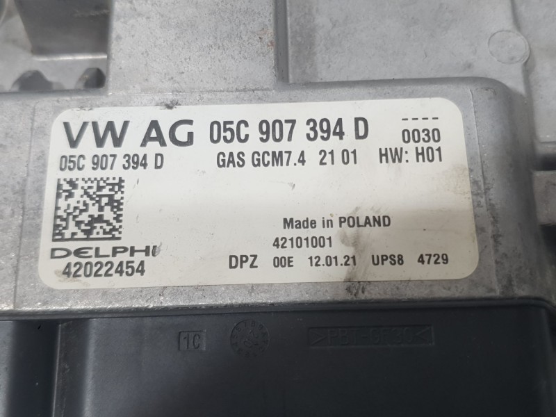 Recambio de centralita motor uce para volkswagen t-cross (c11, d31) 1.0 tsi referencia OEM IAM 05C907394D 42022454 DELPHI