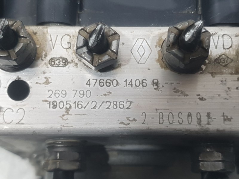 Recambio de abs para renault kangoo express (fw0/1_) 1.5 dci 90 (fw0g, fw05, fw08, fw11) referencia OEM IAM 476601406R  