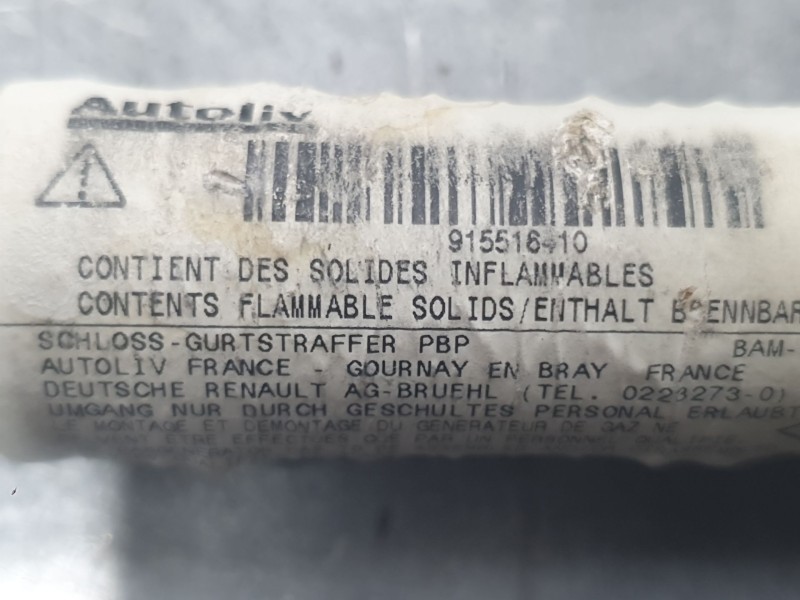 Recambio de airbag delantero izquierdo para renault kangoo express (fw0/1_) 1.5 dci 90 (fw0g, fw05, fw08, fw11) referencia OEM I