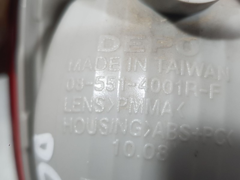 Recambio de piloto trasero derecho paragolpes para renault kangoo express (fw0/1_) 1.5 dci 90 (fw0g, fw05, fw08, fw11) referenci