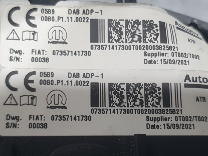 Recambio de airbag delantero izquierdo para fiat doblo cargo (263_) 1.3 d multijet (263wxu1a) referencia OEM IAM 7357141730  