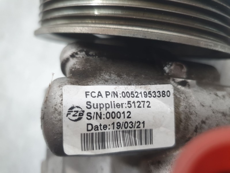 Recambio de bomba direccion para fiat doblo cargo (263_) 1.3 d multijet (263wxu1a) referencia OEM IAM 521953380  