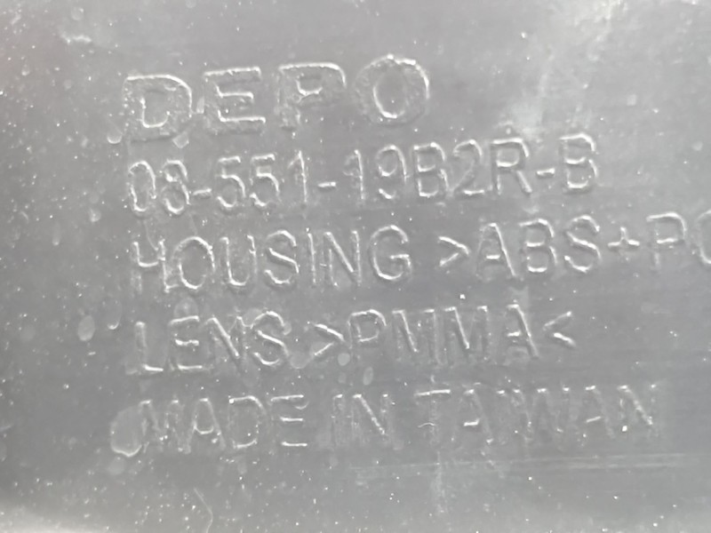 Recambio de piloto trasero derecho para renault kangoo express (fw0/1_) 1.5 dci 90 (fw0g, fw05, fw08, fw11) referencia OEM IAM 0