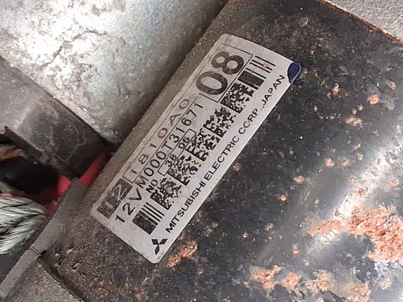 Recambio de motor arranque para mitsubishi asx (ga_w_) 1.6 mivec (ga1w) referencia OEM IAM 1810A378  