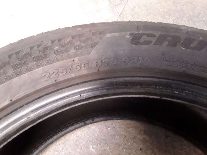 Recambio de neumatico pareja para neumaticos reutilizados - referencia OEM IAM 225551898V KUMHO 225/55/18/98V