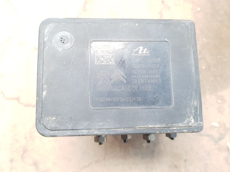 Recambio de abs para peugeot 208 tech edition blue hdi referencia OEM IAM 9822654880  