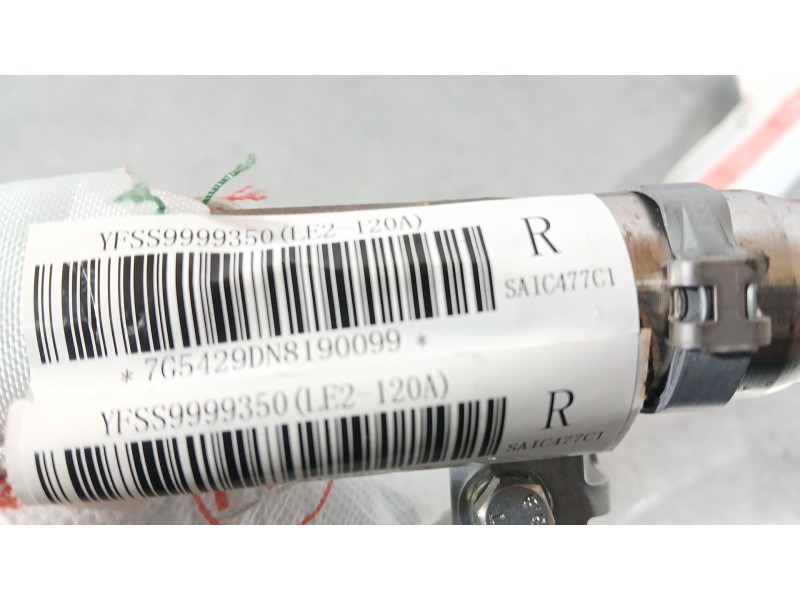 Recambio de airbag cortina delantero derecho para mg zs suv (azs1) 1.5 vti referencia OEM IAM YFSS999350 SAIC 477C1