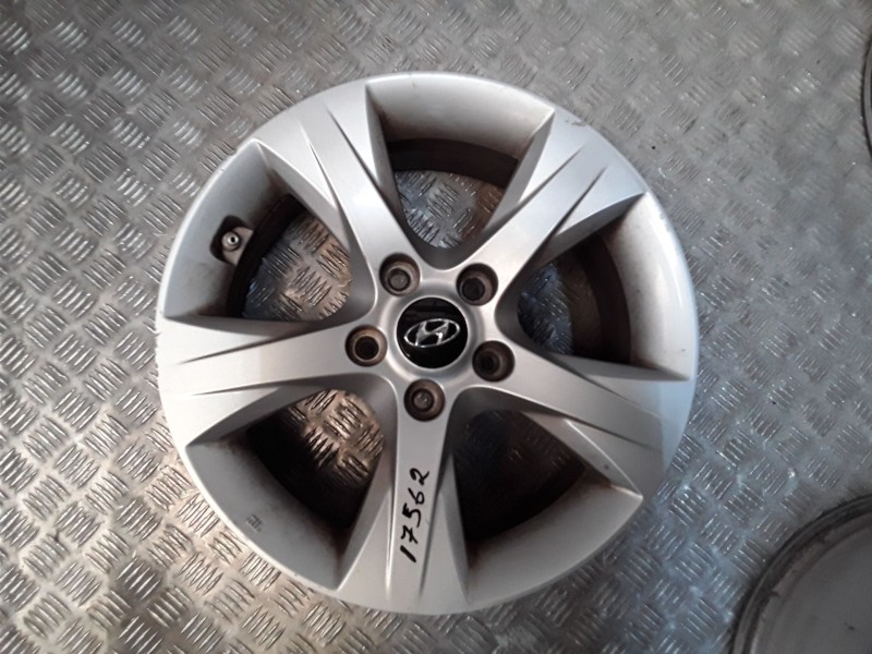 Recambio de juego llantas aluminio para hyundai i40 i (vf) 1.7 crdi referencia OEM IAM 7X16 5 TORN ET40  ALUMINIO