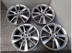 Recambio de juego llantas aluminio para skoda octavia iii (5e3, nl3, nr3) 1.5 tsi referencia OEM IAM 7X17 5 TORN ET49 ROZADAS AL
