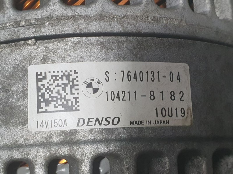 Recambio de alternador para bmw serie x1 (f48) sdrive18d referencia OEM IAM 764013104 1042118182 DENSO