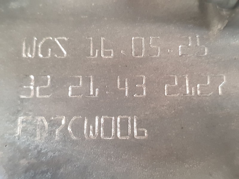 Recambio de caja cambios para skoda octavia iv (nx3, nn3, pv3) 1.5 tsi referencia OEM IAM WGS 3221432127 