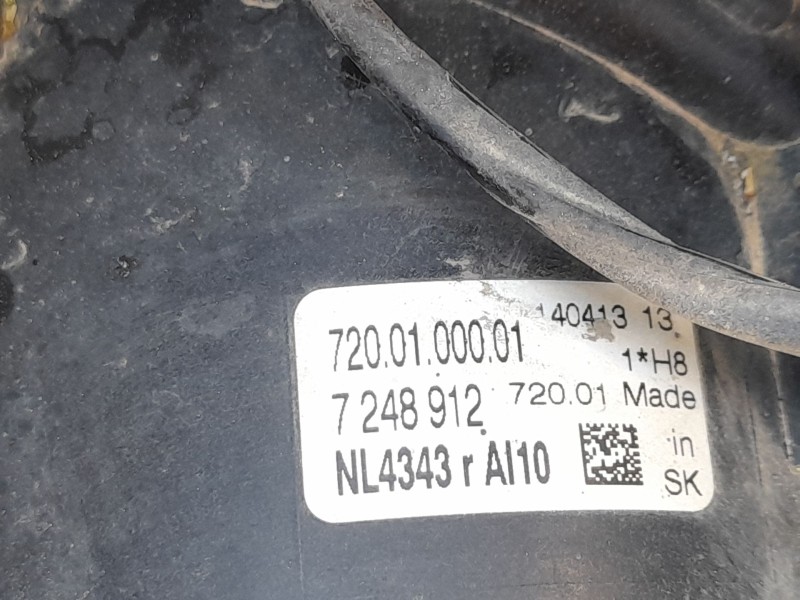 Recambio de faro antiniebla derecho para bmw 1 (f20) 118 i referencia OEM IAM 63177248912  