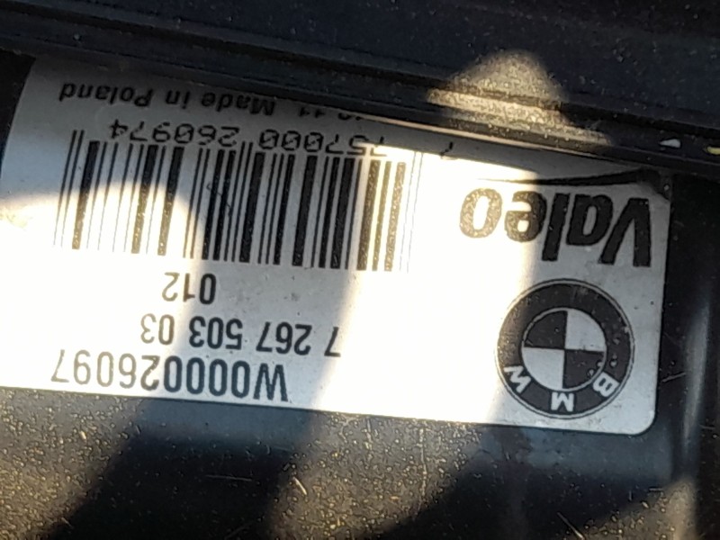 Recambio de motor limpia delantero para bmw 1 (f20) 118 i referencia OEM IAM 61617239510  