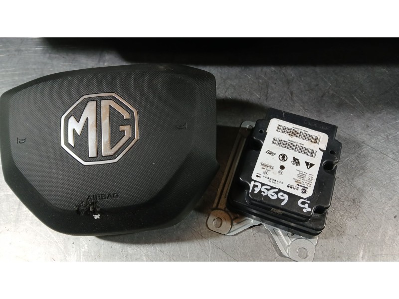 Recambio de kit airbag para mg mg 3 (5lfp) mg3 1.5 referencia OEM IAM 11646086PHD CON SALPICADERO Y PRETENSORES DELANTEROS Y TRA