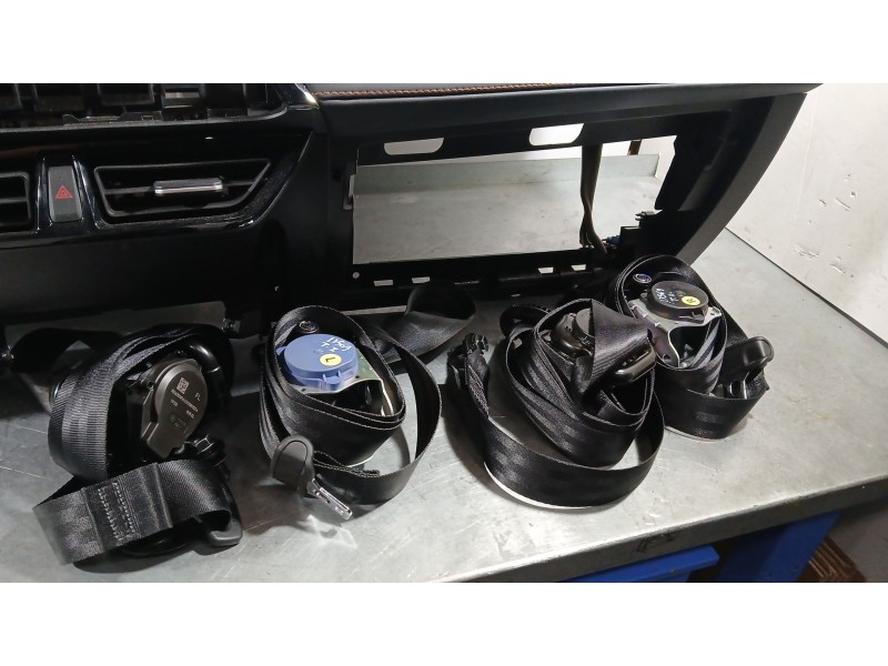 Recambio de kit airbag para mg mg 3 (5lfp) mg3 1.5 referencia OEM IAM 11646086PHD CON SALPICADERO Y PRETENSORES DELANTEROS Y TRA